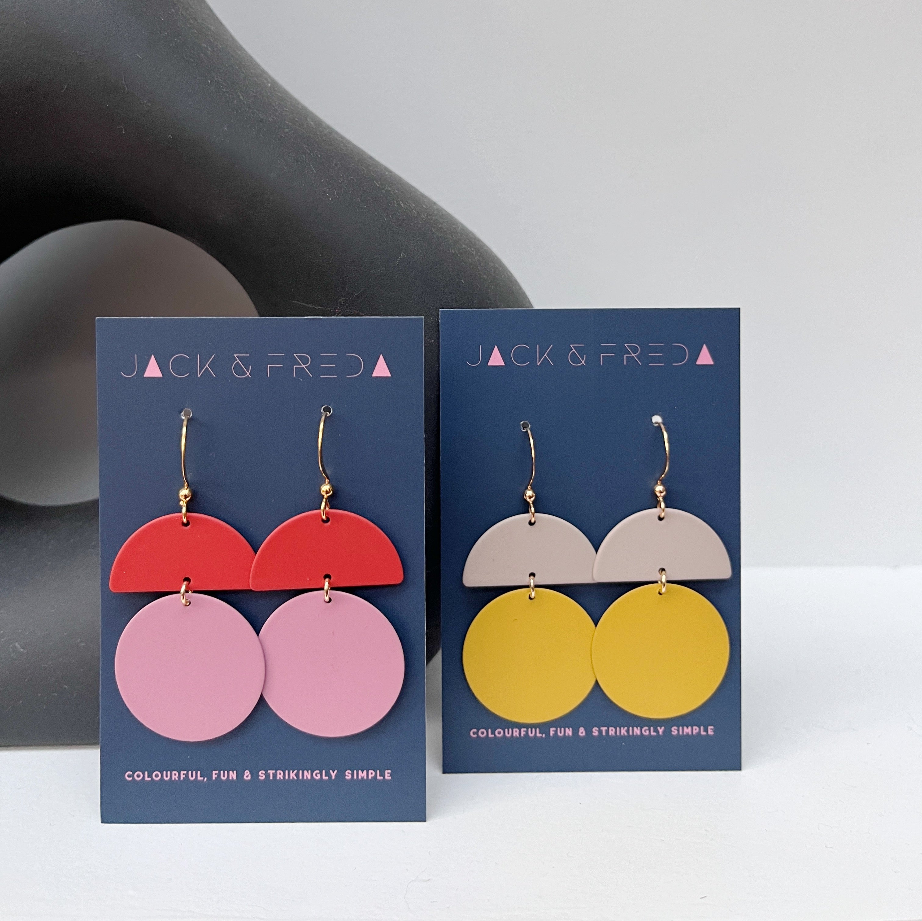 Jack and store freda earrings