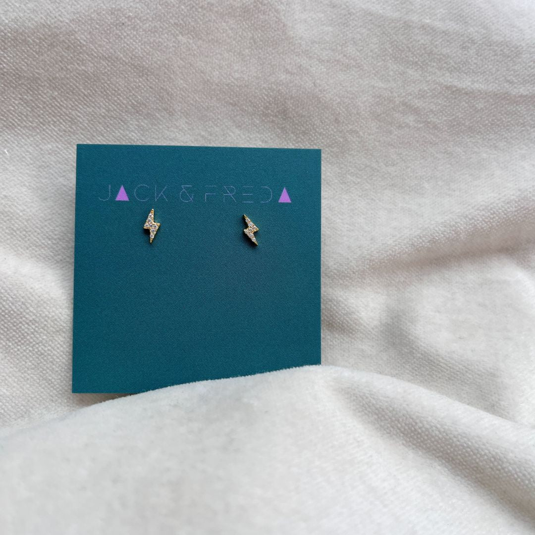 NEW! SPARKLY STUDS (SILVER & GOLD)