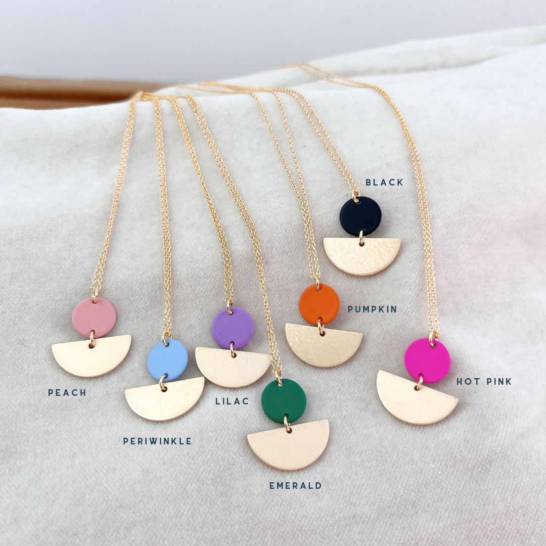 NEW! LOLA NECKLACE (GOLD) - VARIOUS COLOURS