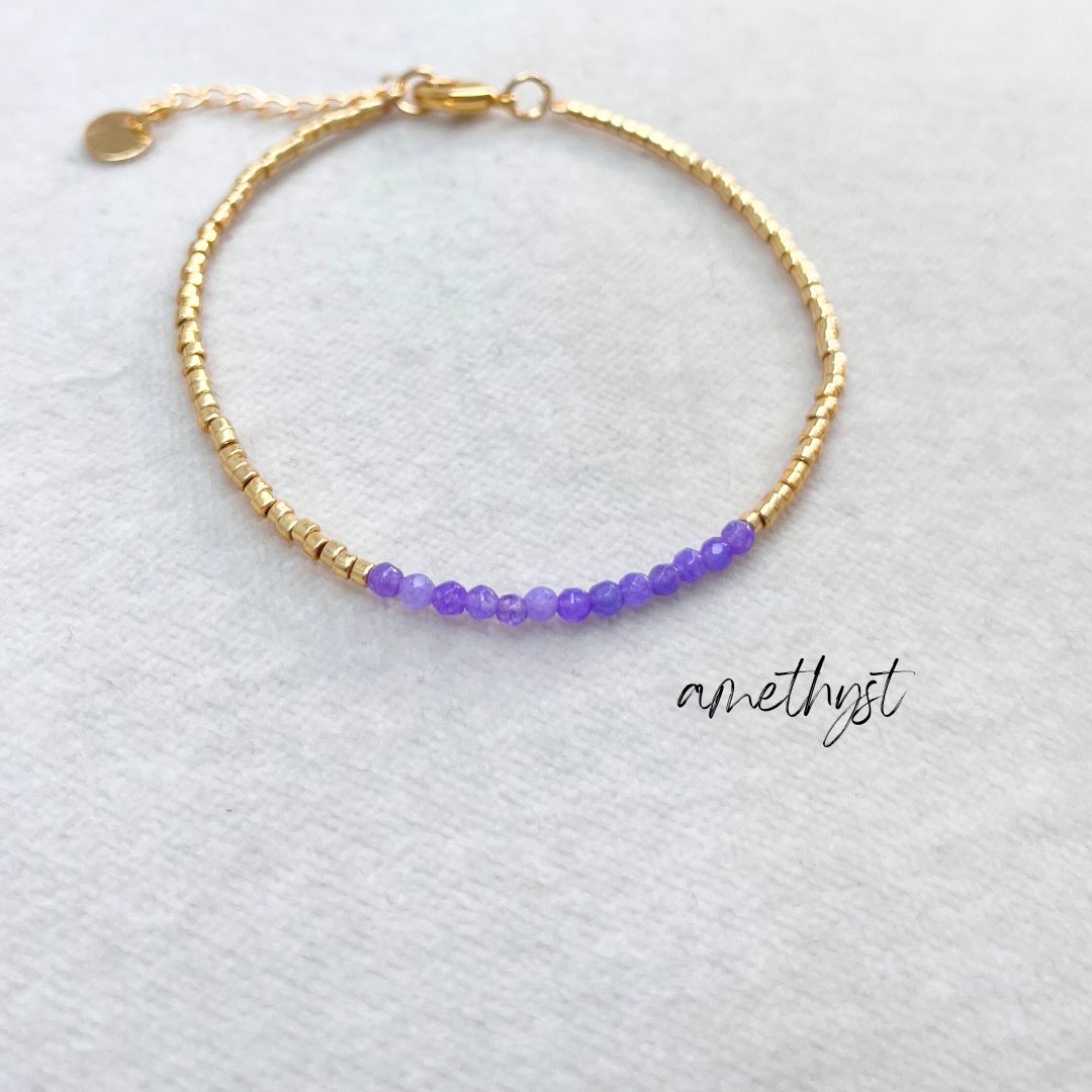 MIYUKI GEMSTONE BRACELETS