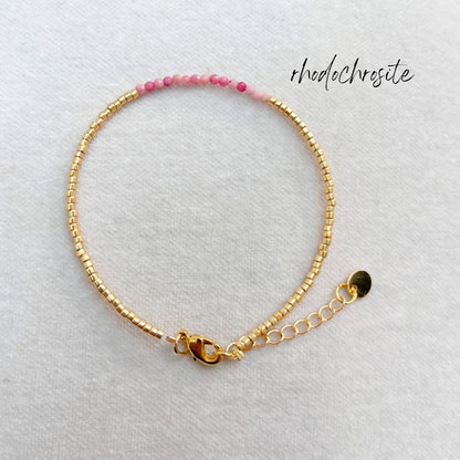 MIYUKI GEMSTONE BRACELETS