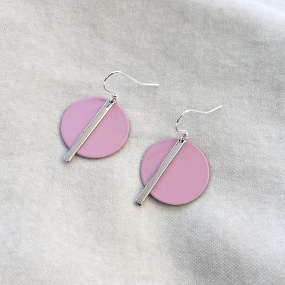 SOLAR EARRINGS - VARIOUS COLOURS (SILVER)