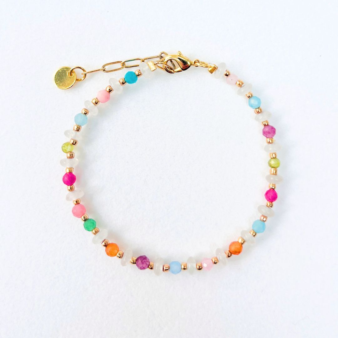 GEMSTONE BRACELETS - 17CM