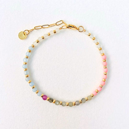 GEMSTONE BRACELETS - 17CM