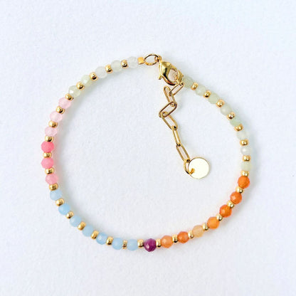 GEMSTONE BRACELETS - 17CM